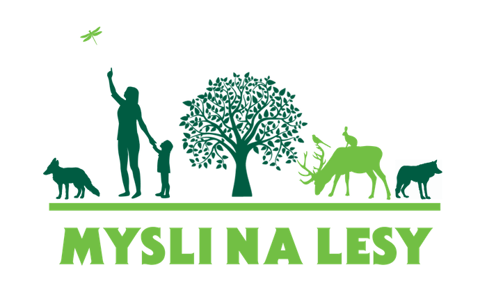a Mysli na lesy campaign logo