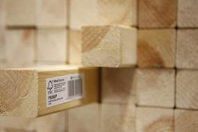 a stack of FSC wooden panels