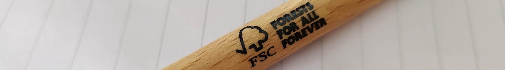 a pic of an FSC labelled pen